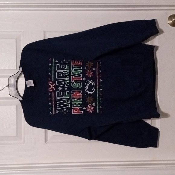 PENNSYLVANIA STATE LIONS CHRISTMAS SWEATSHIRT . - Picture 3 of 8